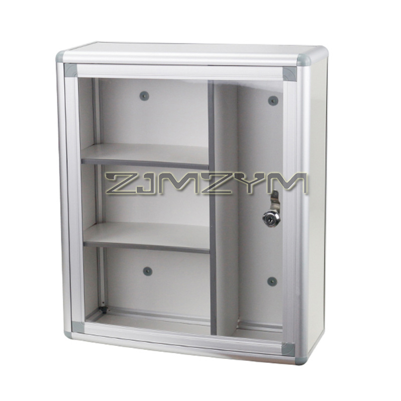 Medicine Cabinet Lock - Aluminum Alloy Portable Medicine Box Cabinet