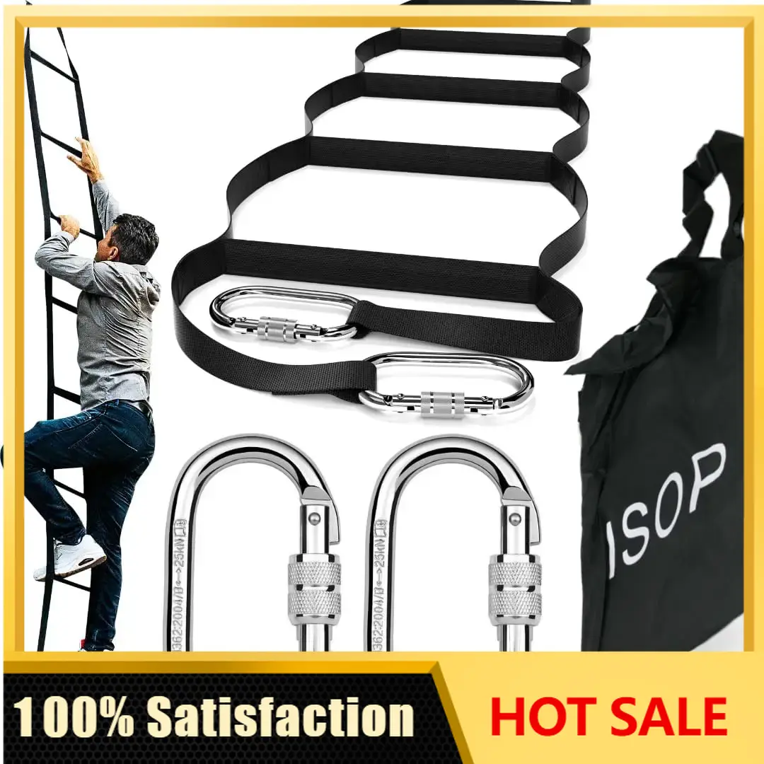 Fire Escape Ladder - Reusable Fire Escape Ladder 3 Story
