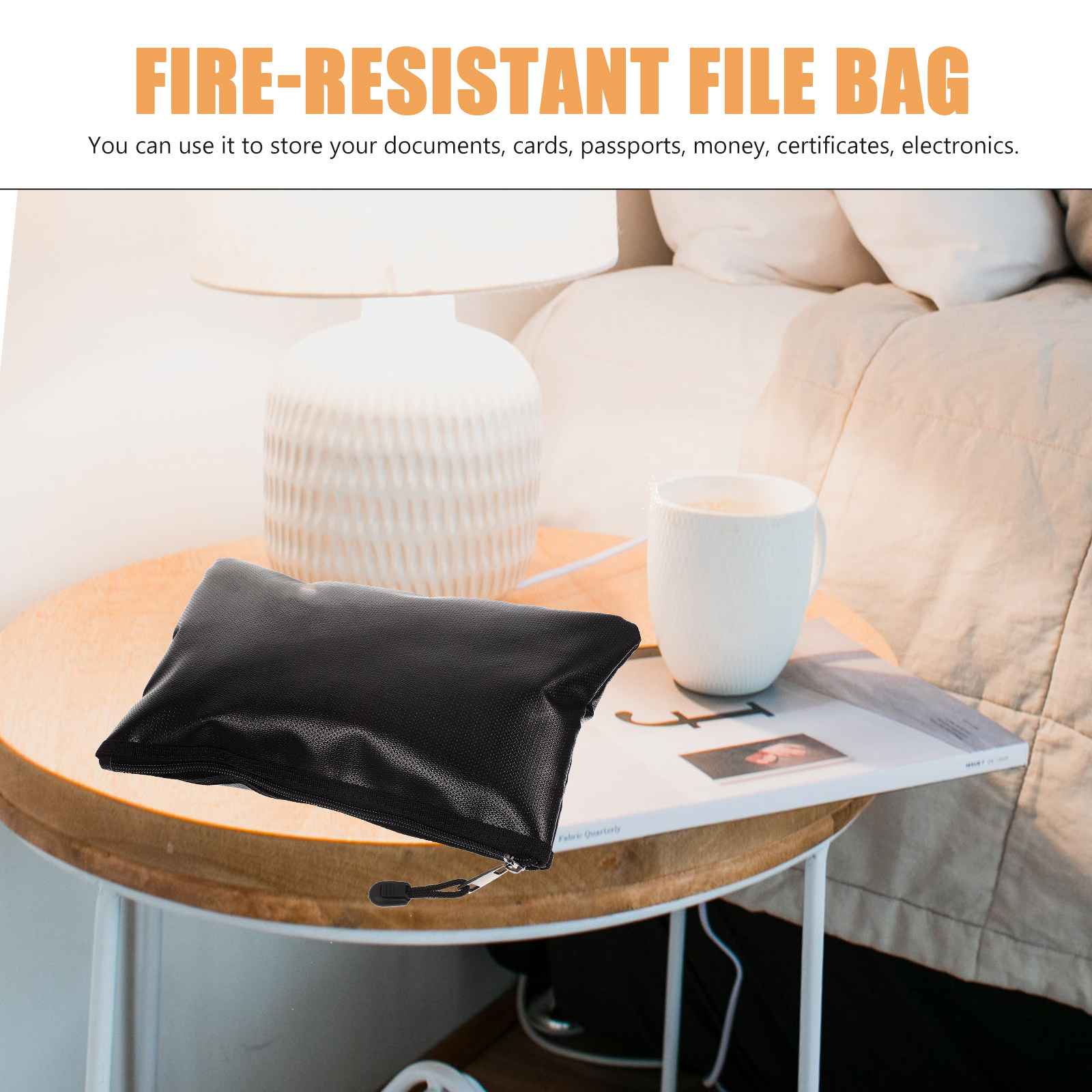 Fireproof Document Bag Fire-Re - đánh giá và giá Fire Safe Document