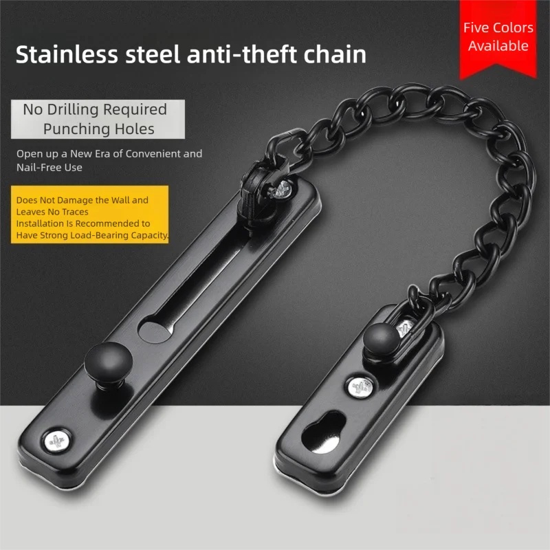 Polished Heavy-Duty Stainless  - đánh giá và giá Security Chain Door
