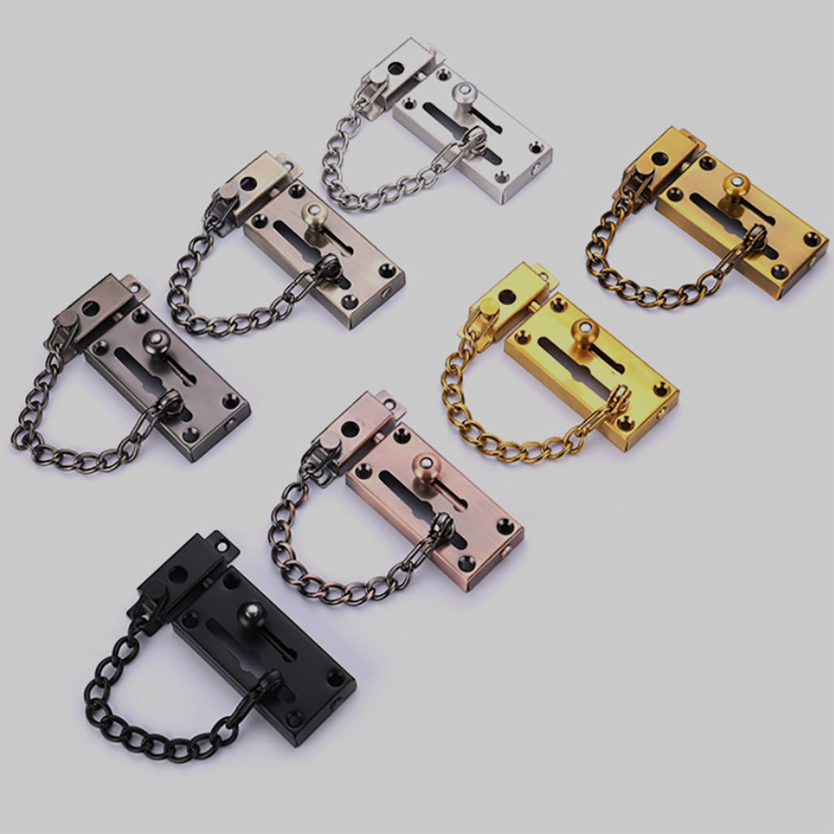 New Thickened Stainless Steel  - đánh giá và giá Security Chain Door